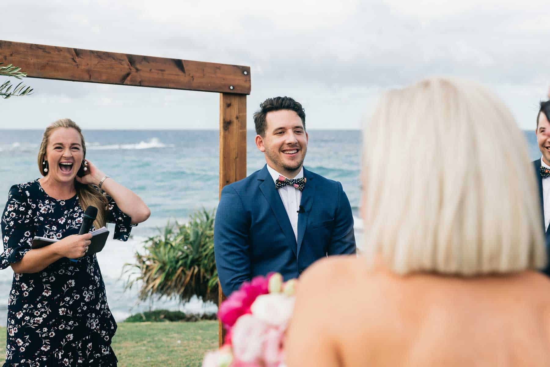 bright, colourful and modern wedding on the Tweed Coast, Australia