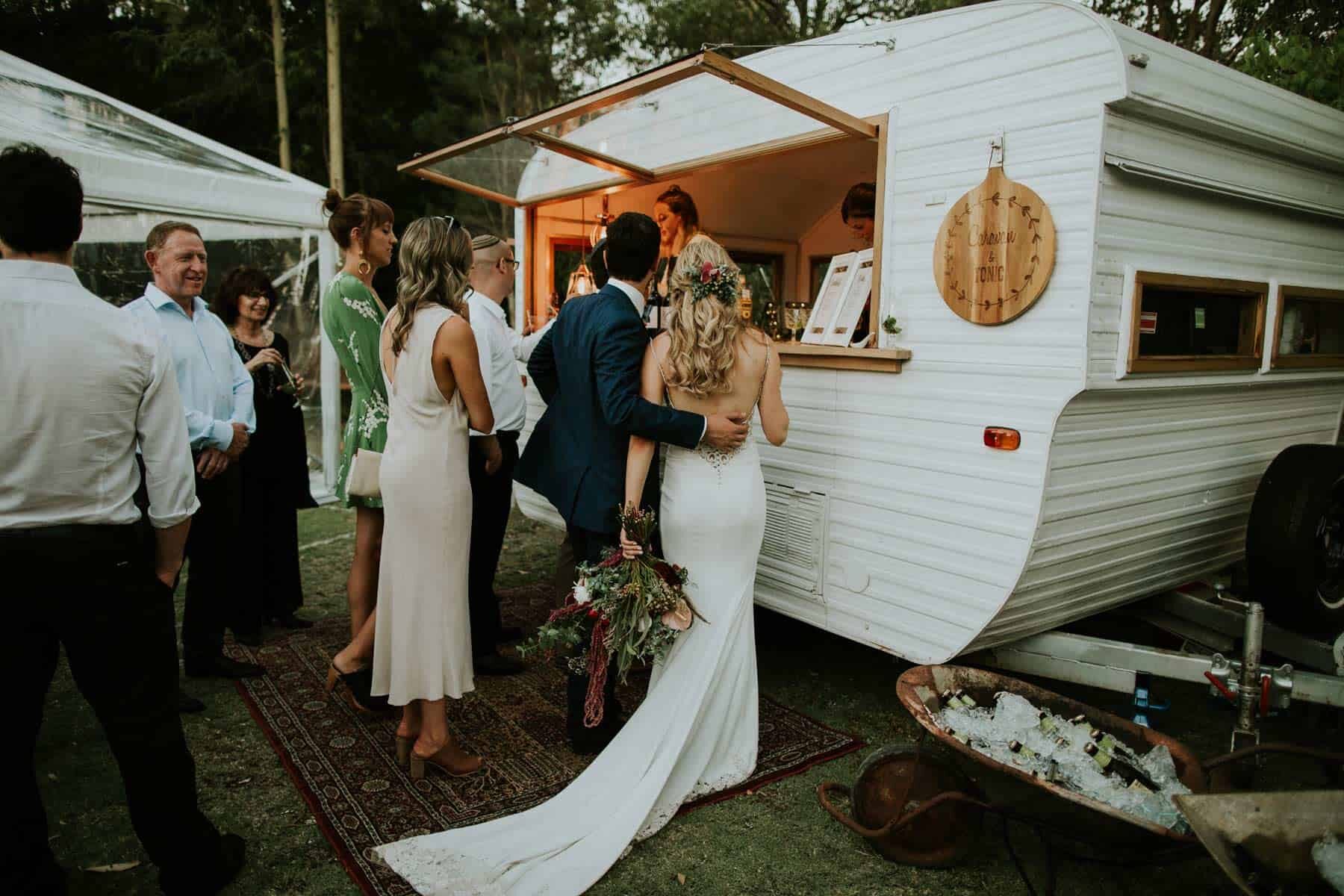 vintage caravan mobile bar hire Perth