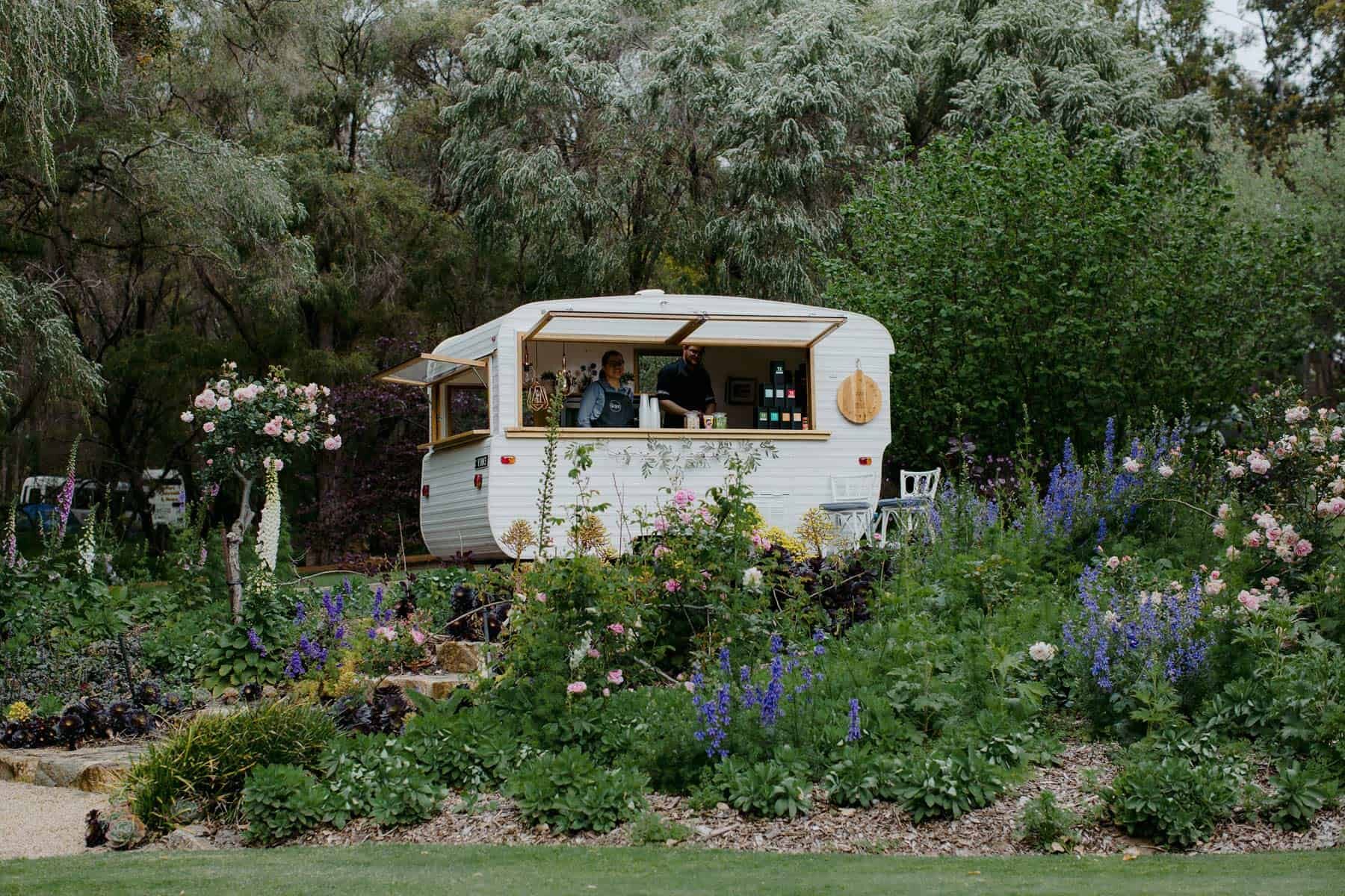 vintage caravan mobile bar hire Perth