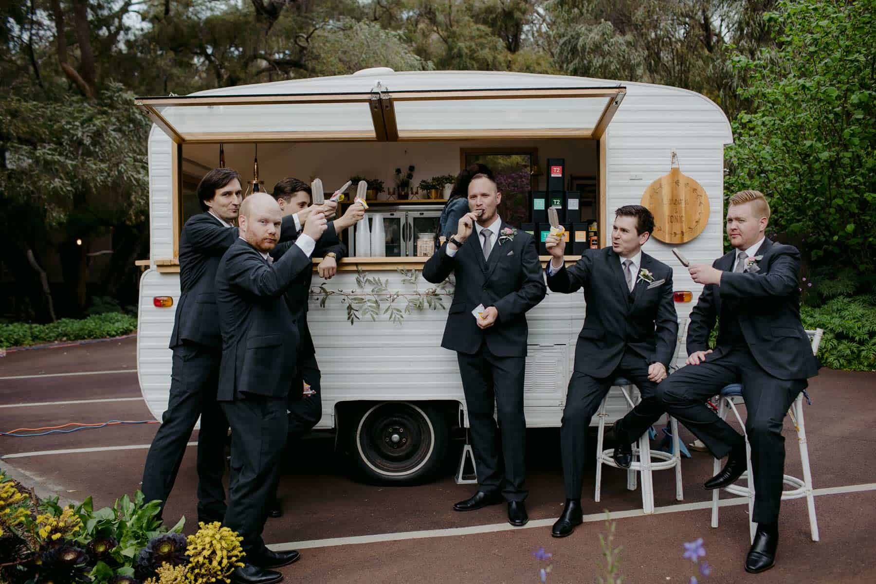 vintage caravan mobile bar hire Perth