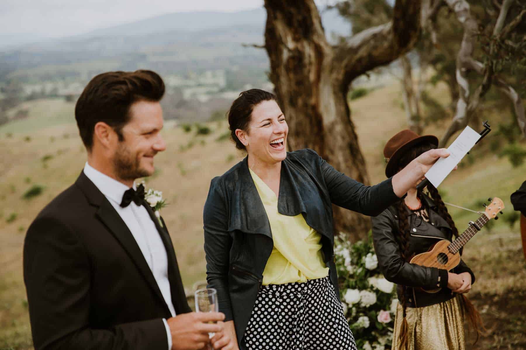 modern marriage celebrant in the Yarra Valley