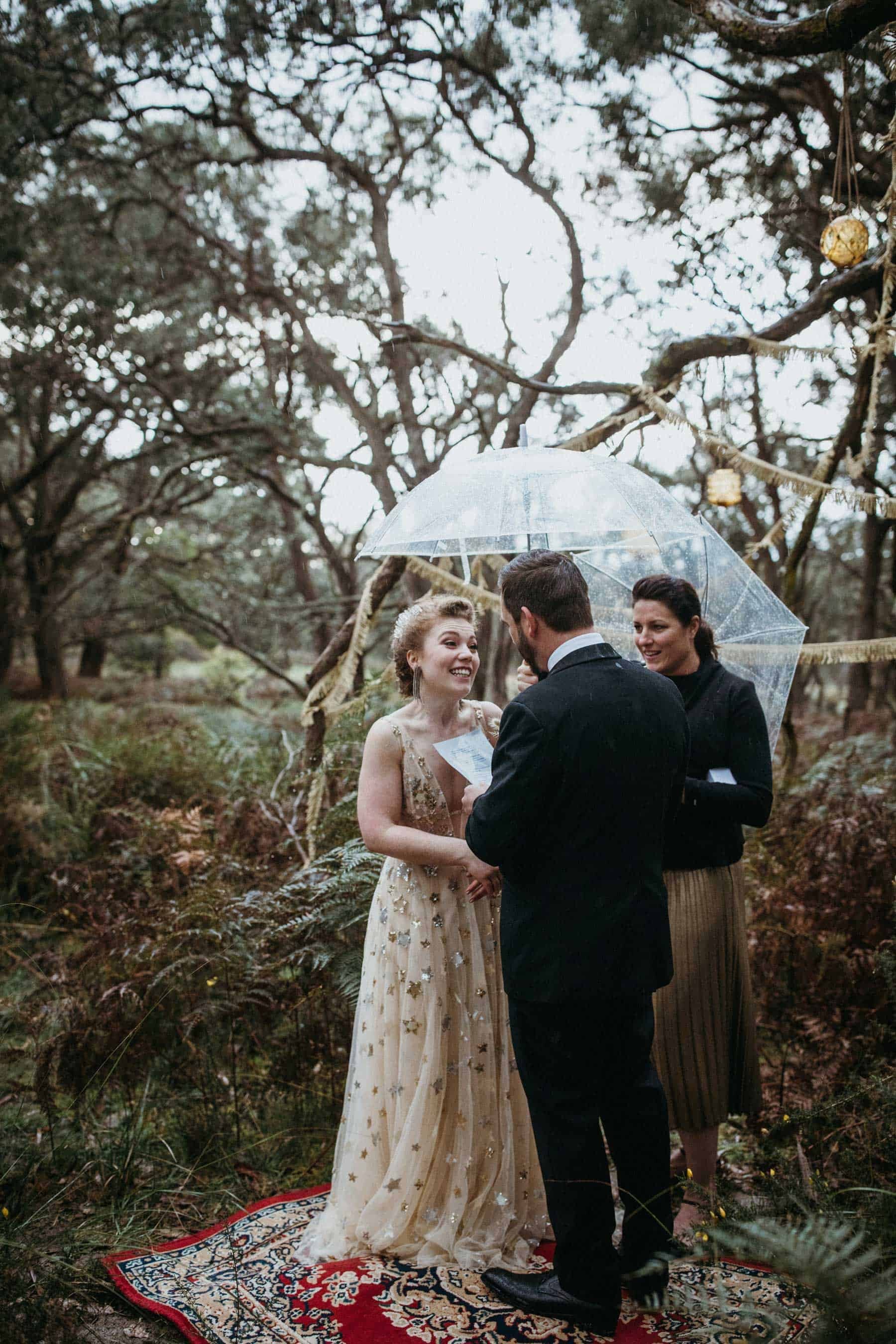 modern marriage celebrant in the Yarra Valley