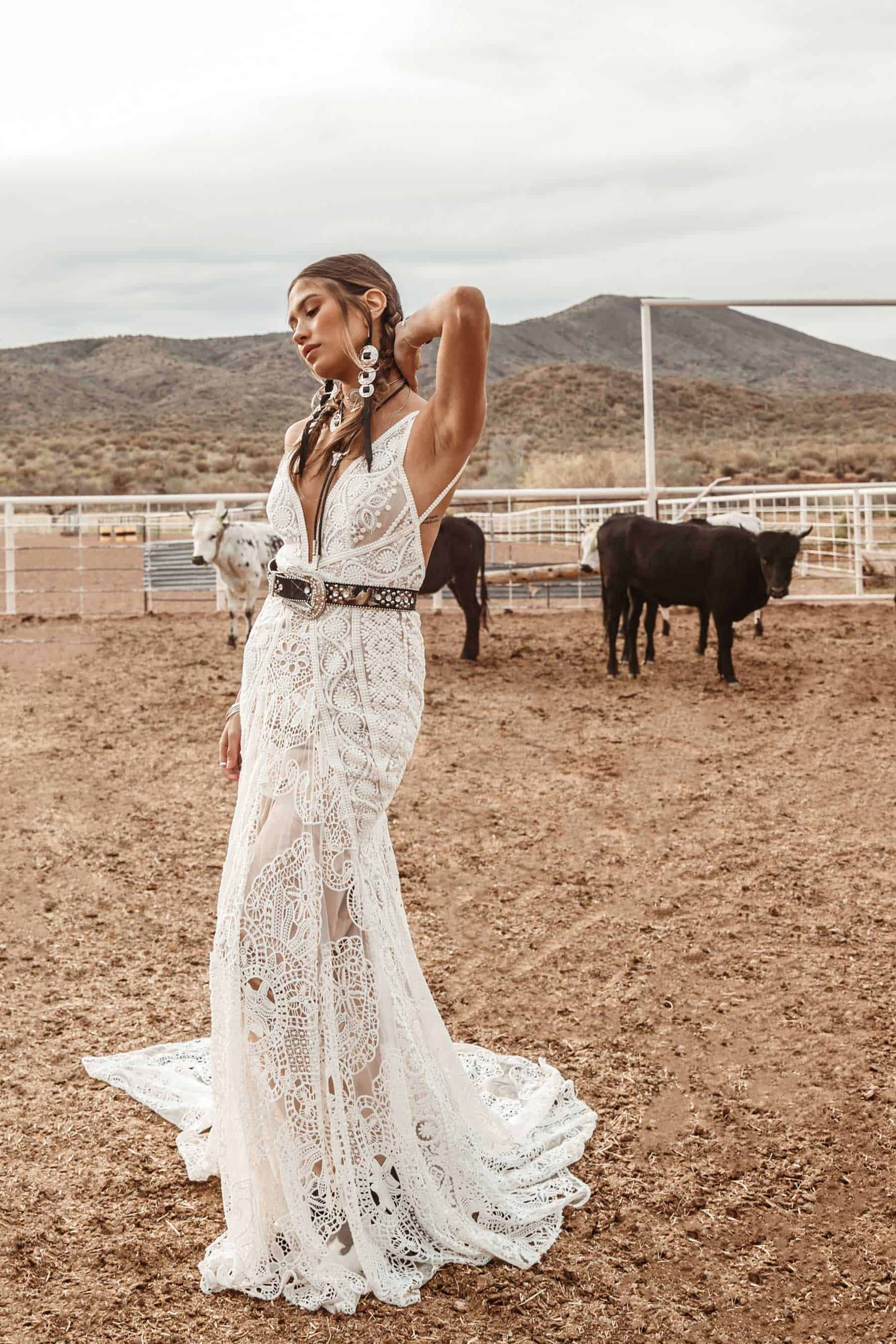 Moonrise Canyon – the Wild New Collection from Rue de Seine Bridal