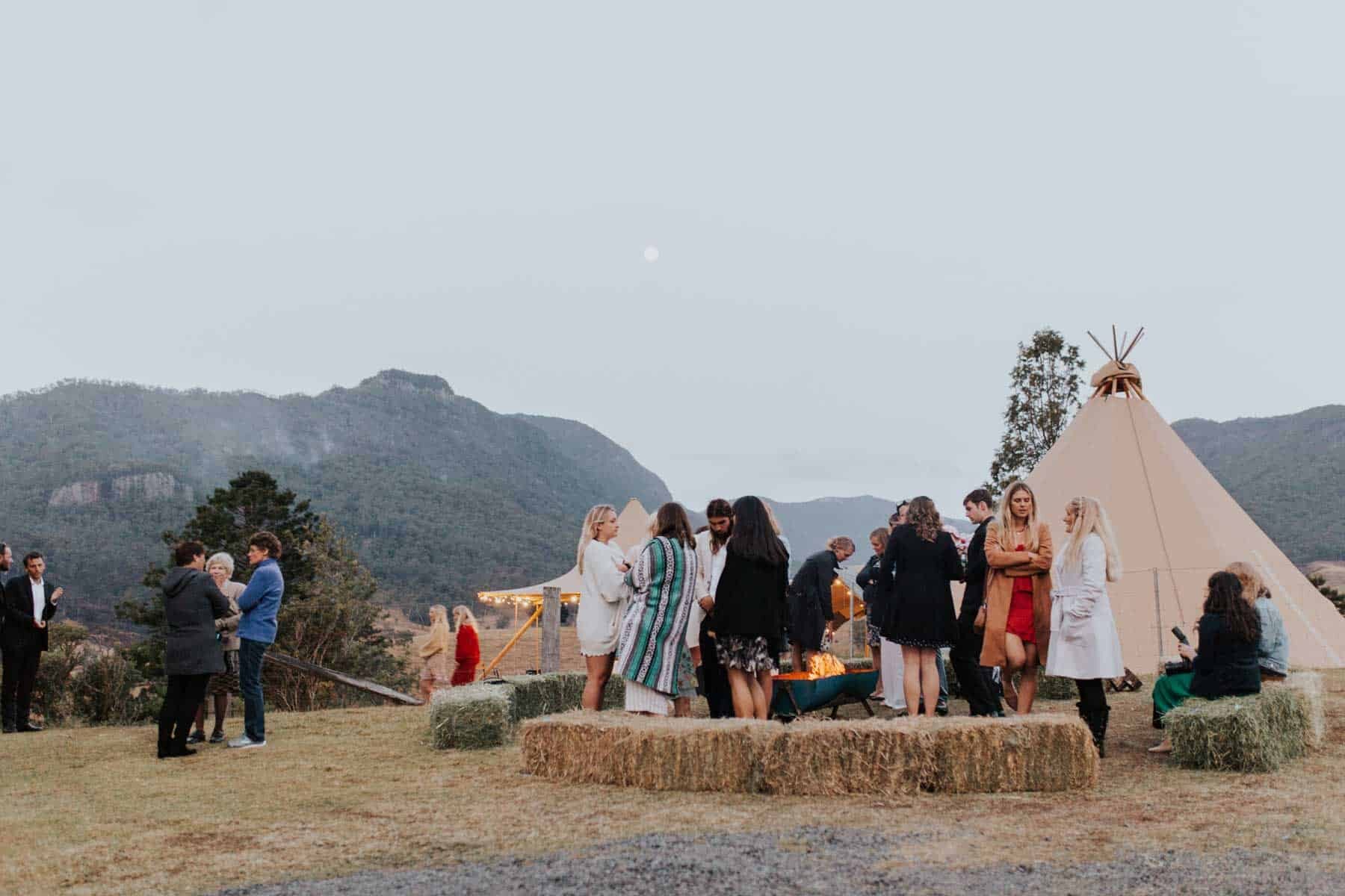 Gold Coast tipi wedding