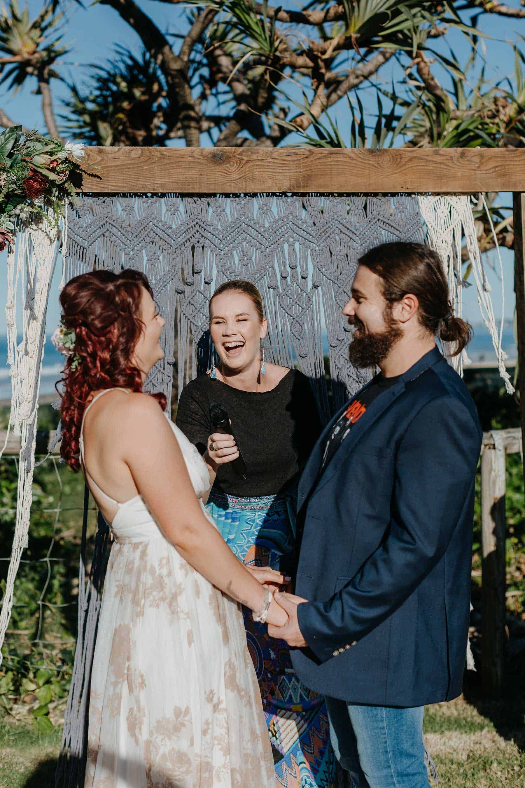 fun and modern Gold Coast marriage celebrant - Hannah Lea