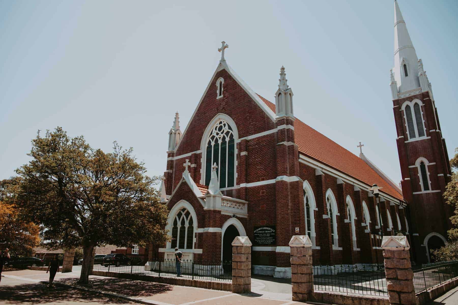 St Mary's wedding Leederville Perth