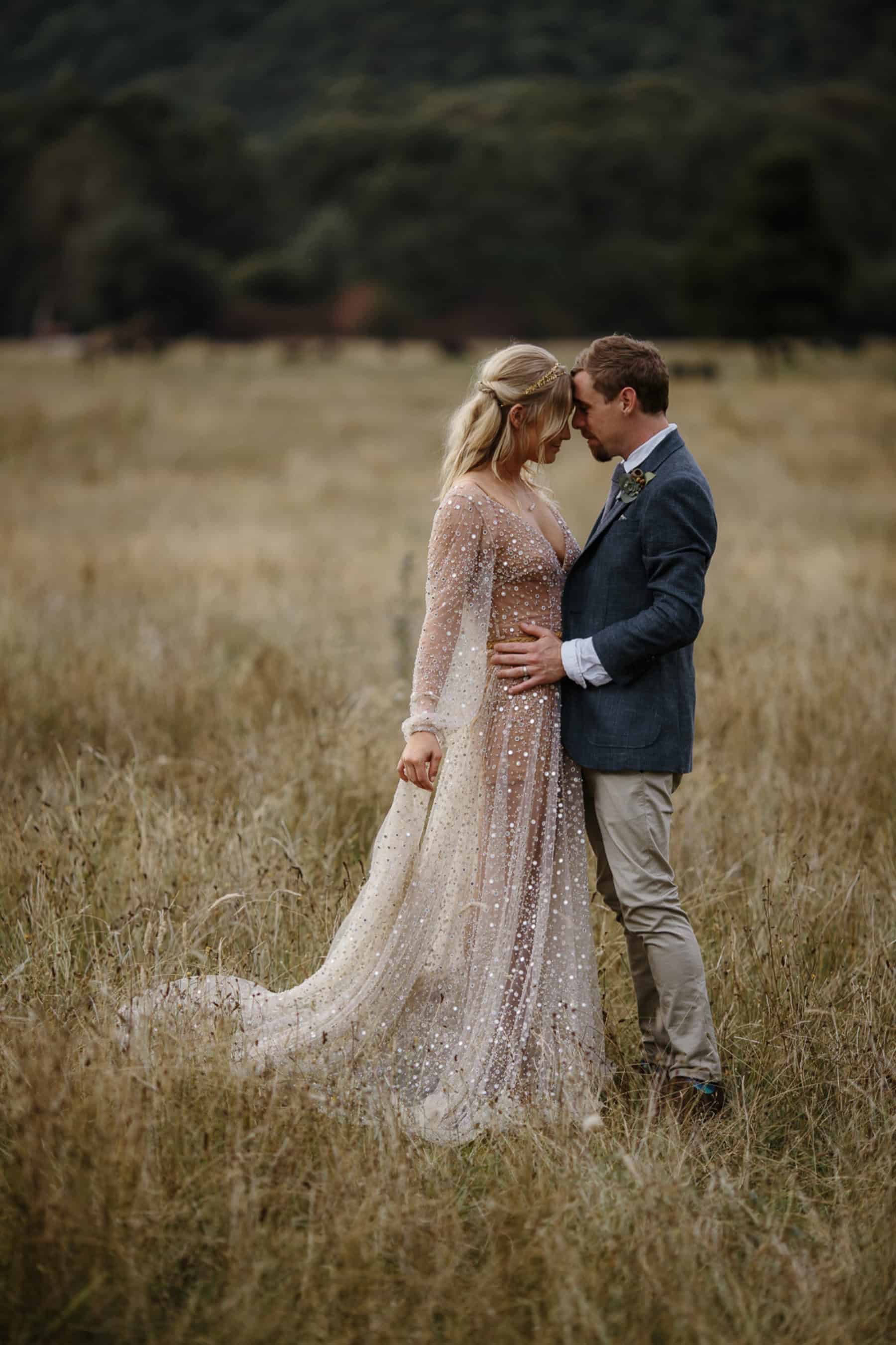 Off The Shoulder A-line Wedding Dress With High Front Slit | Kleinfeld  Bridal