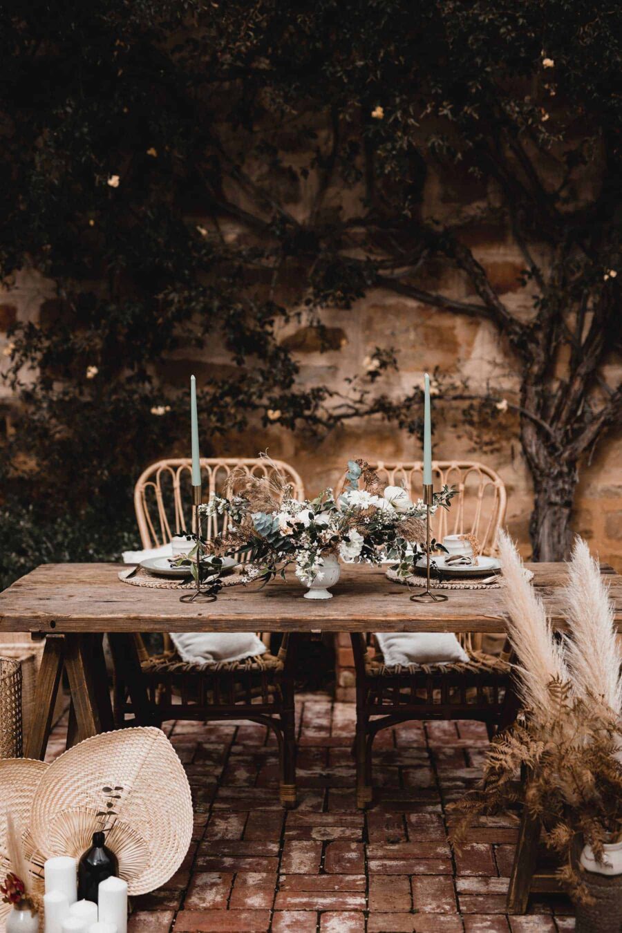 rustic boho wedding in the Adelaide Hills