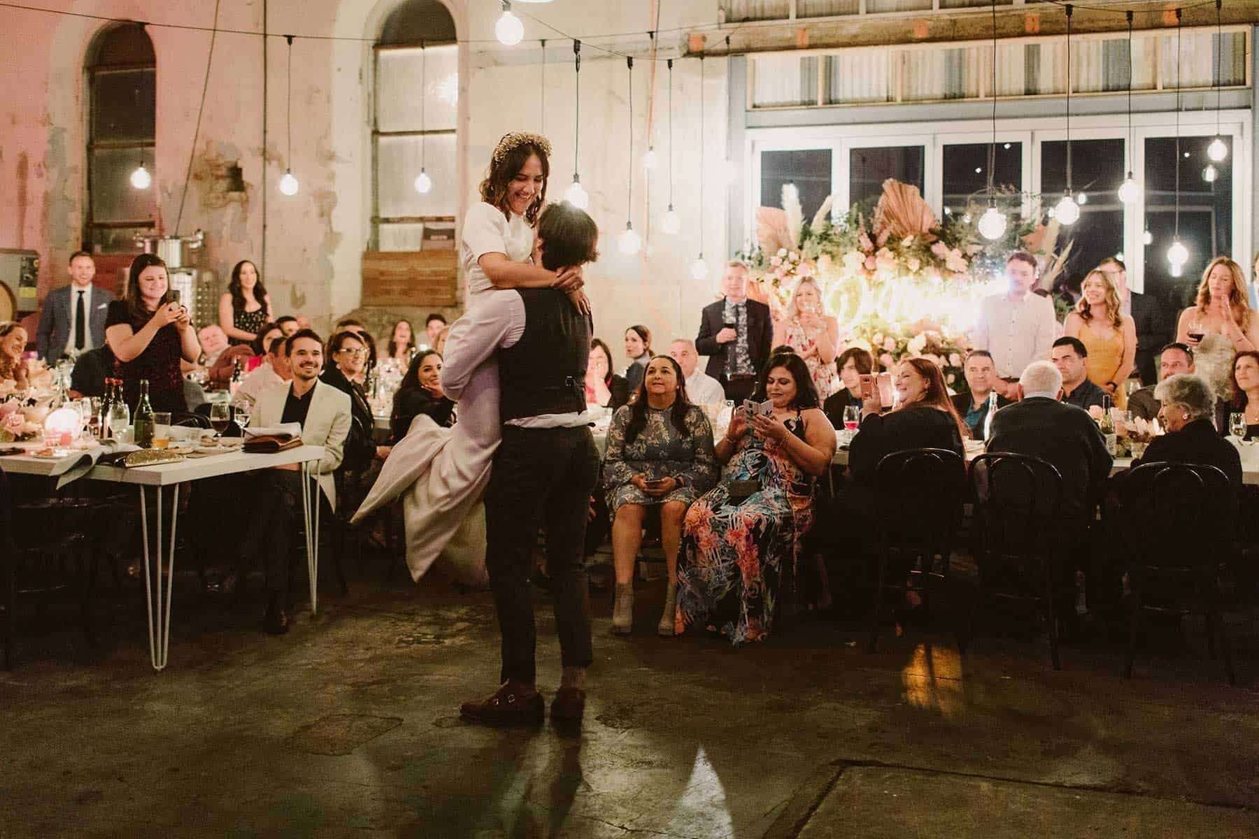 Cassie and Josh's Urban Adelaide Wedding at Oddio