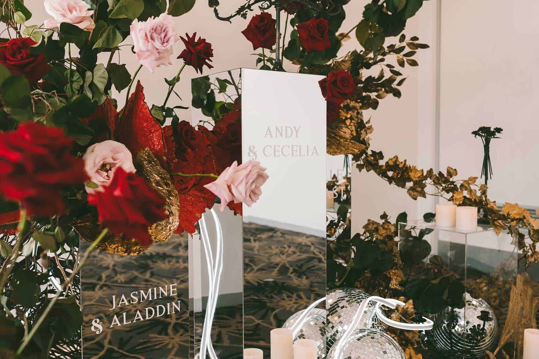 creative Sydney wedding stylist/planner - Upside Down Events