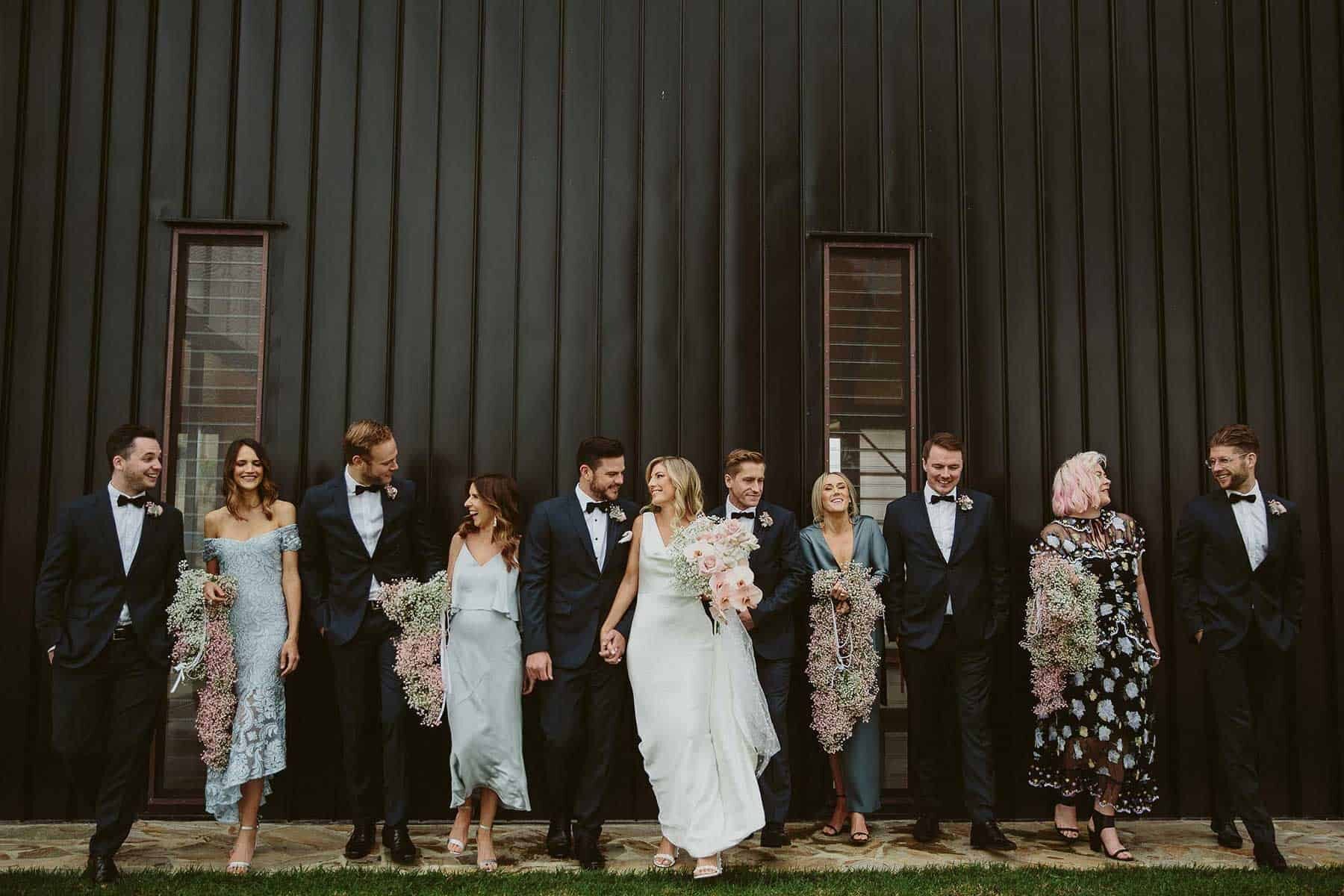 modern Yarra Valley wedding at Zonzo Estate