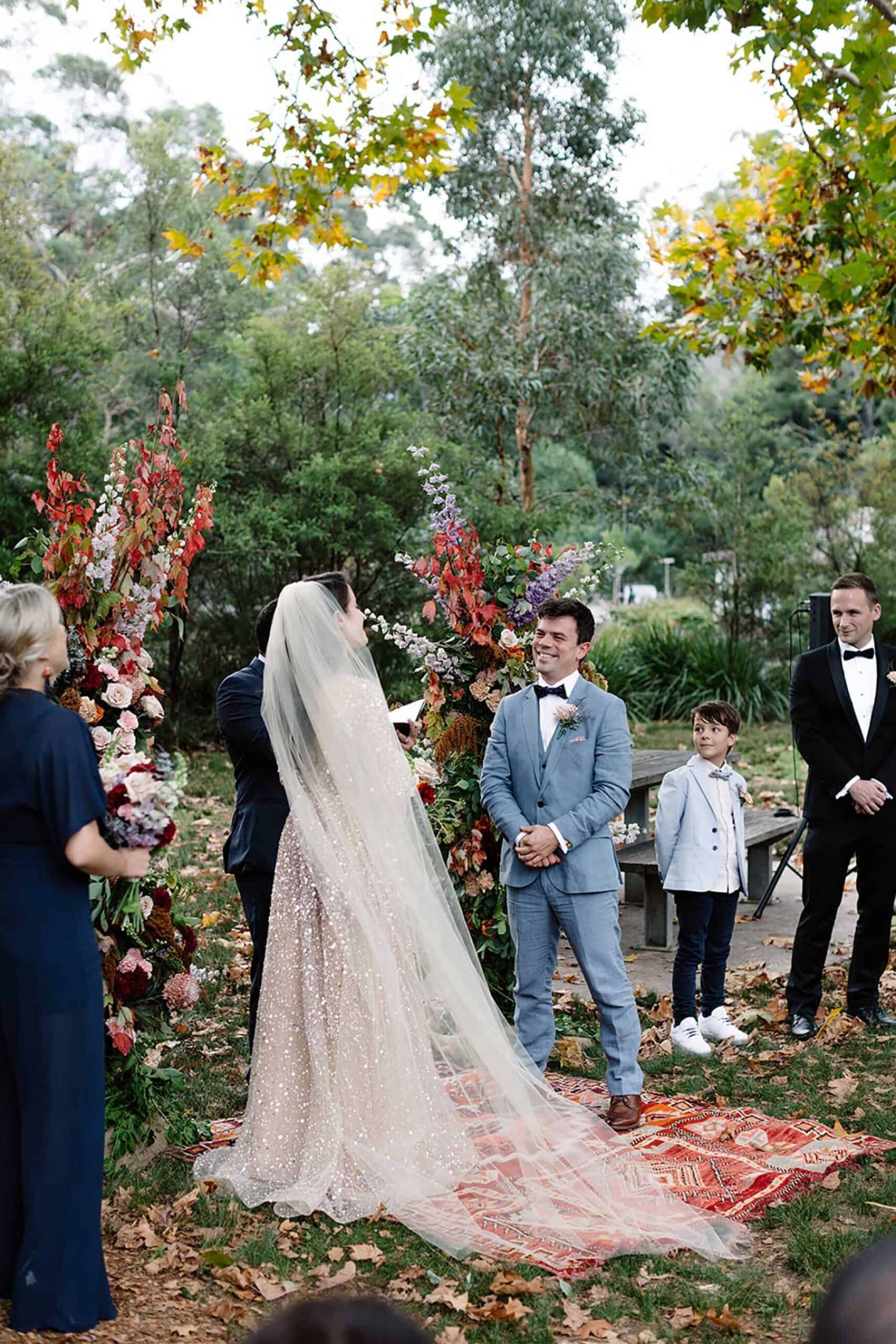 Nostalgic Autumn Wedding at Audley Dance Hall