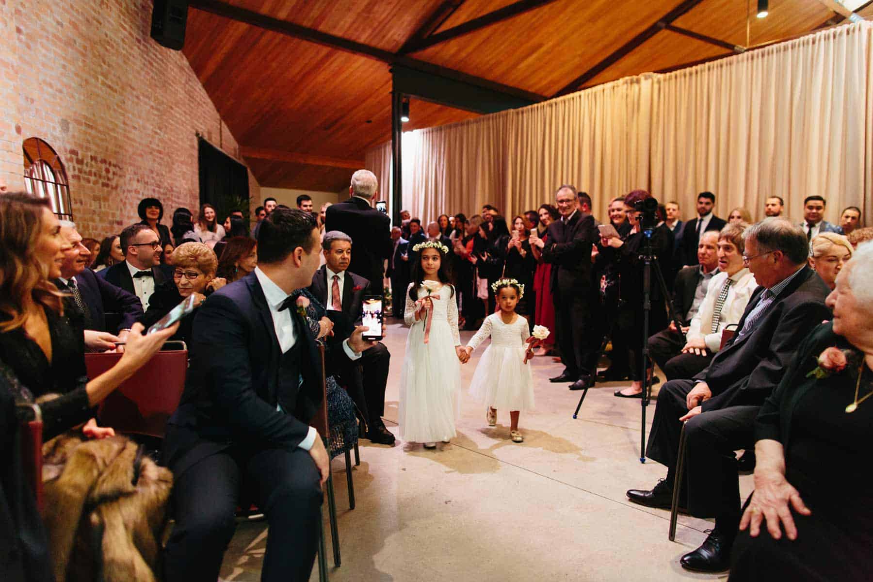 Modern Greek-Italian wedding at Half Acre South Melbourne