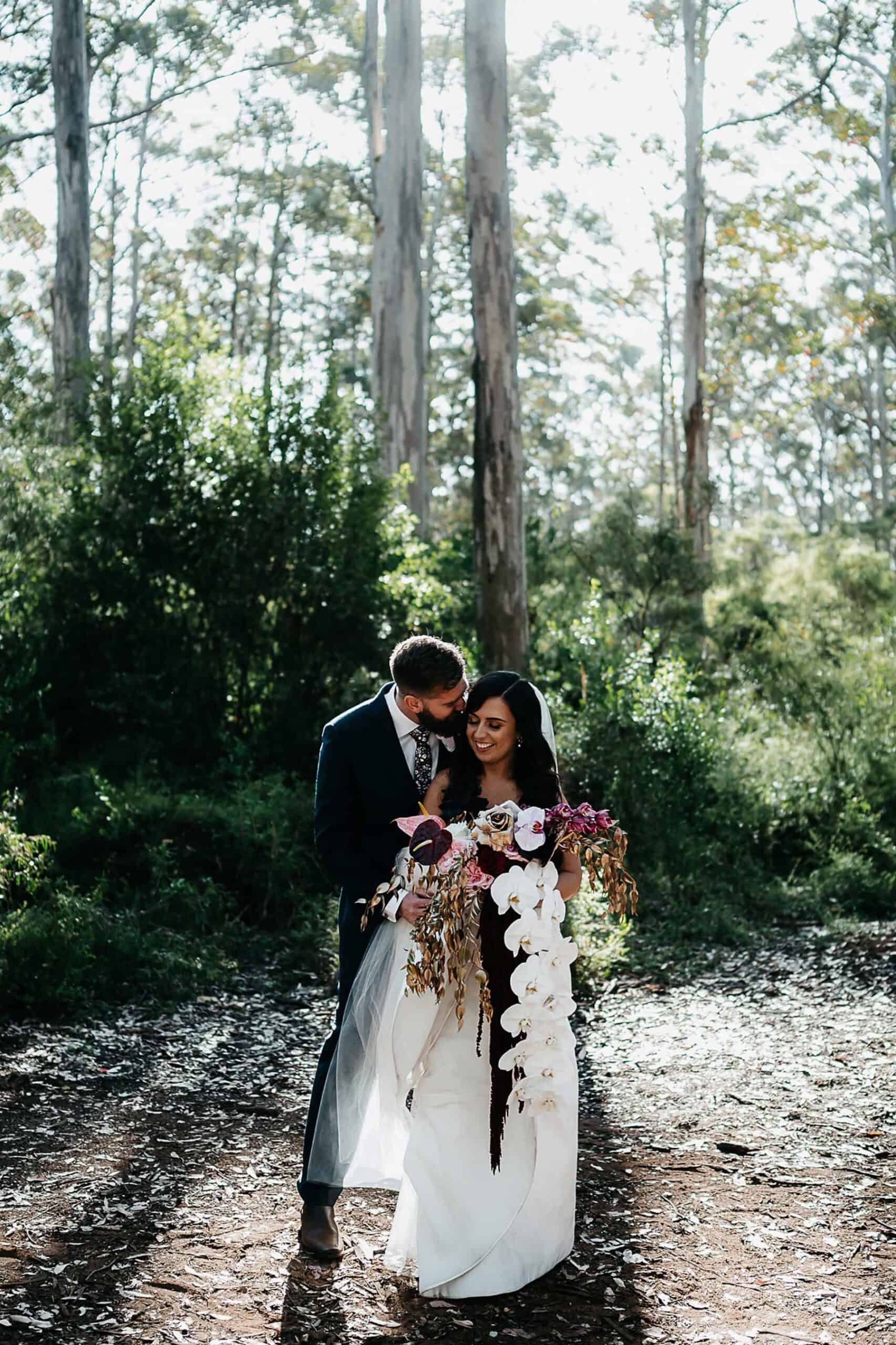 vibrant, bloom-filled Margaret River wedding