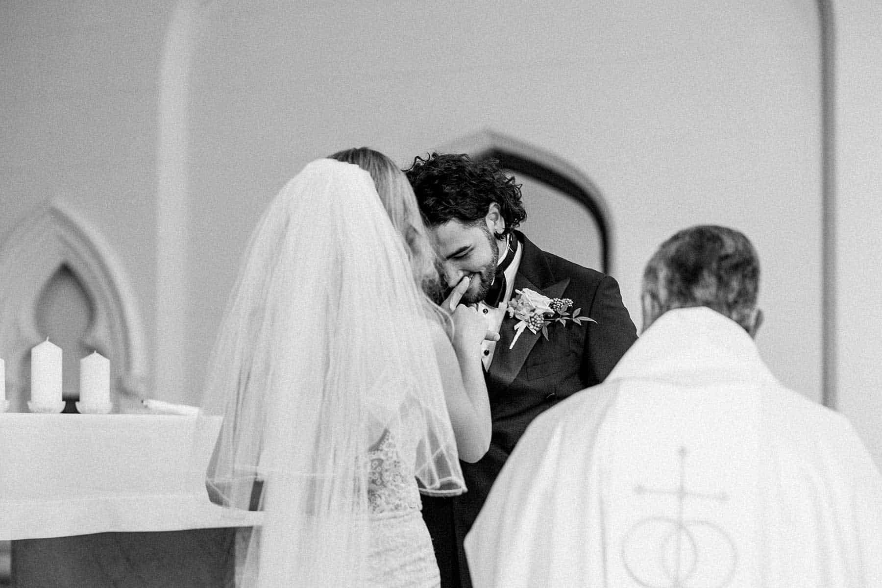 modern Catholic church wedding in Fremantle / photography by Keeper Creative
