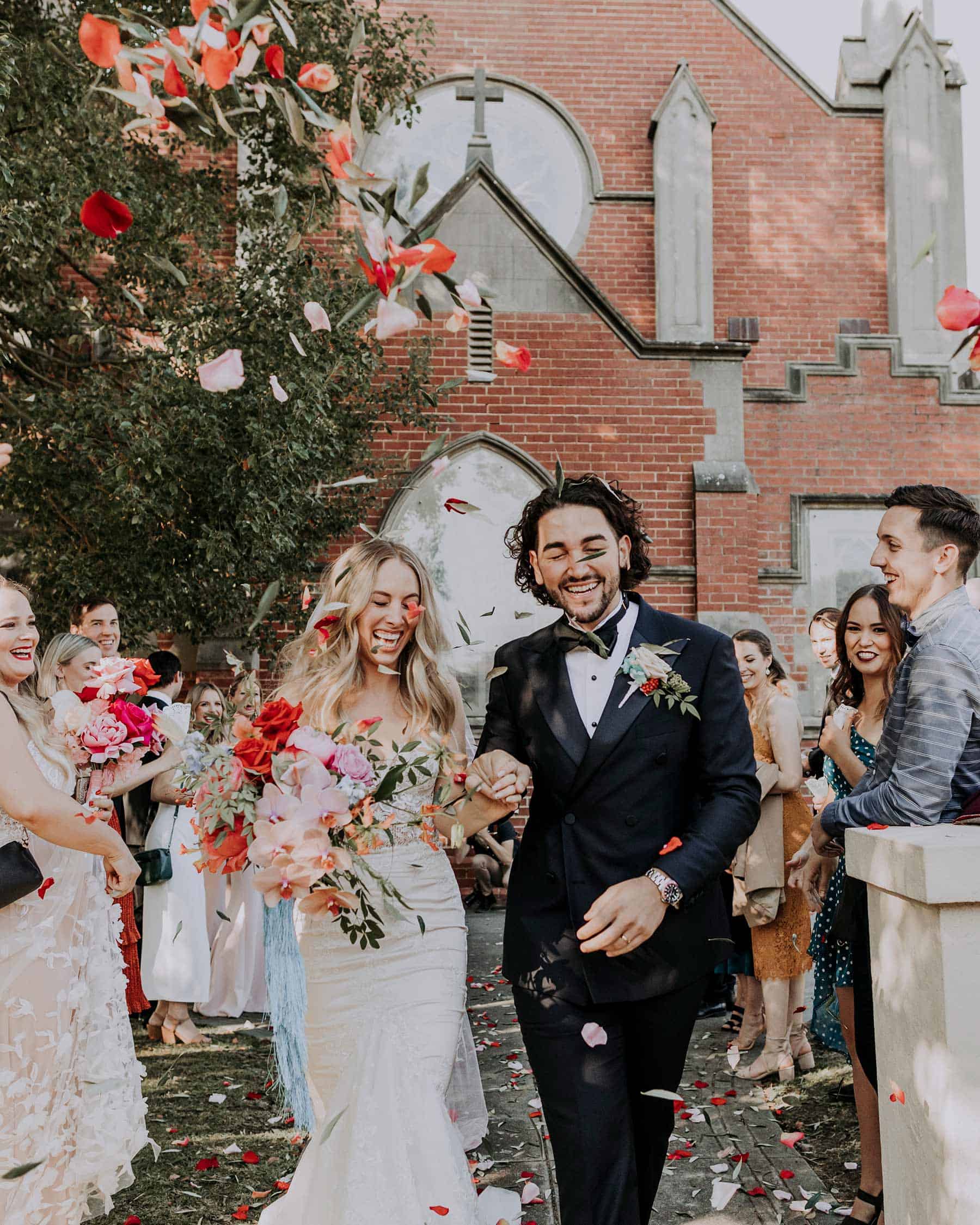 modern Catholic church wedding in Fremantle / photography by Keeper Creative