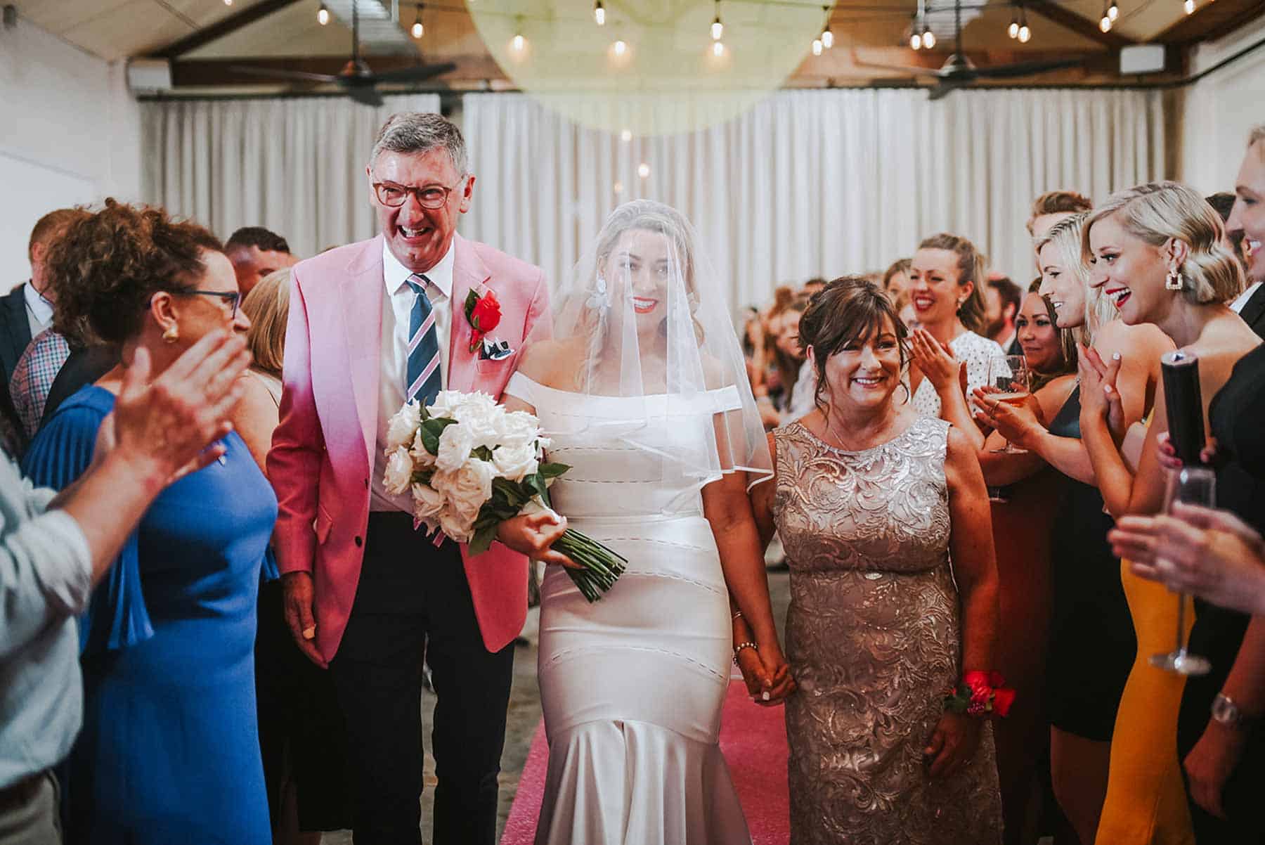 fun and colourful wedding at The Warehouse Geelong
