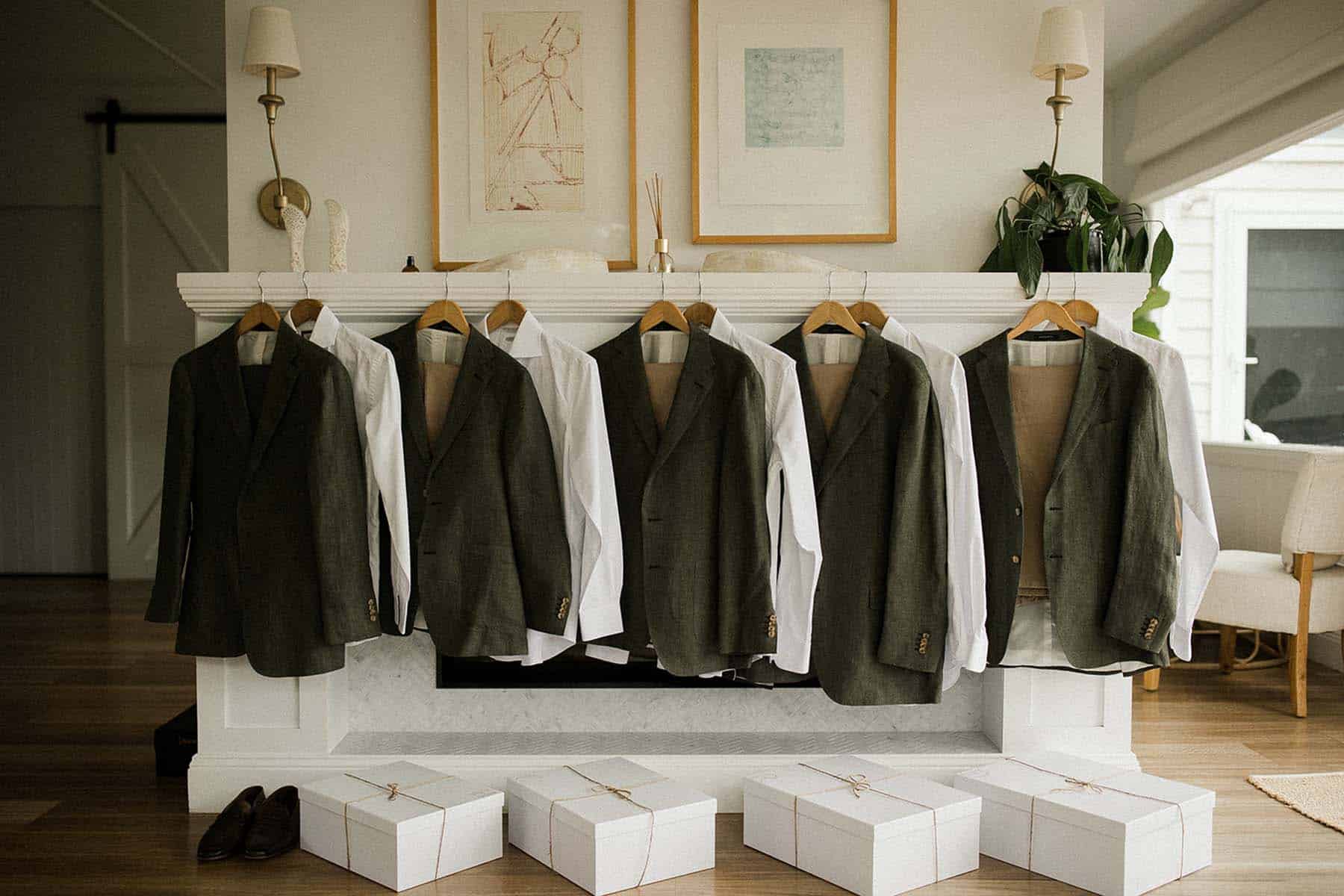 Olive Suit Jackets
